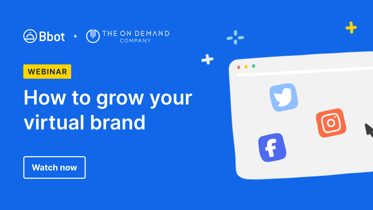 illustration of a browser with social icons